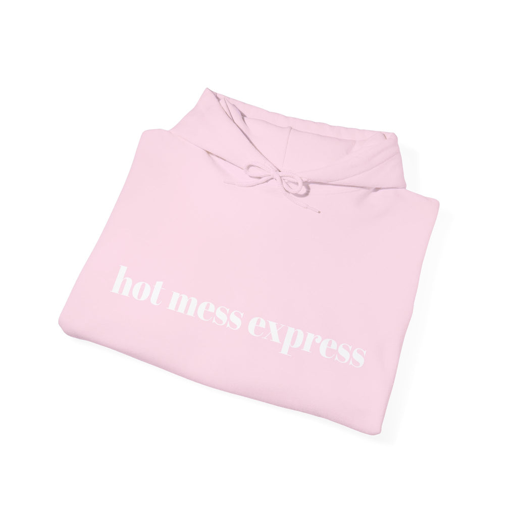 Hot Mess Express Hoodie - Perfect for Cozy Days, Gifts, and Celebrations, Unisex Pullover Sweatshirt, Casual Fashion, Everyday Comfort
