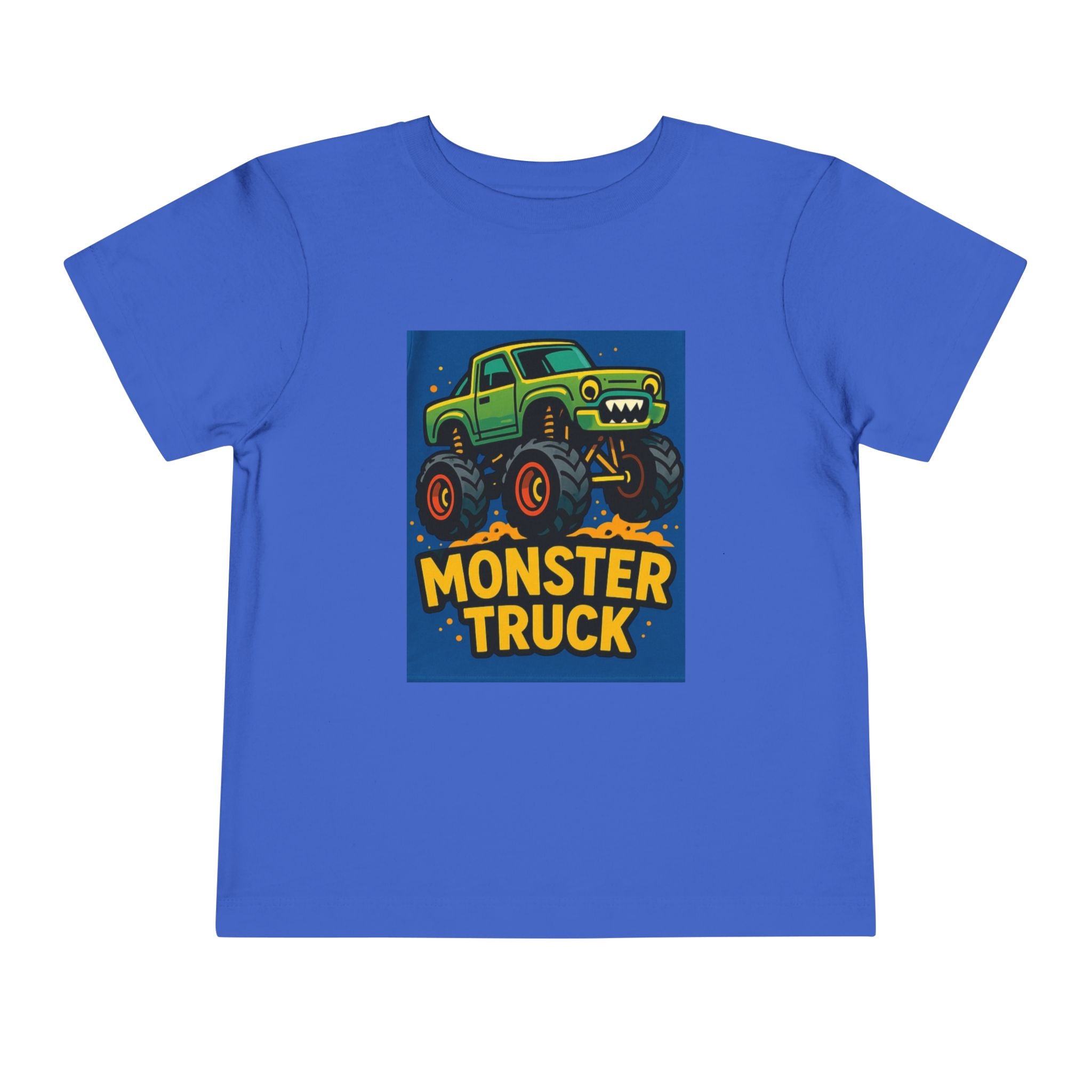 Monster Truck Toddler Tee, Fun Kids Shirt, Birthday Gift, Party Outfits, Summer Wear, Playtime Apparel