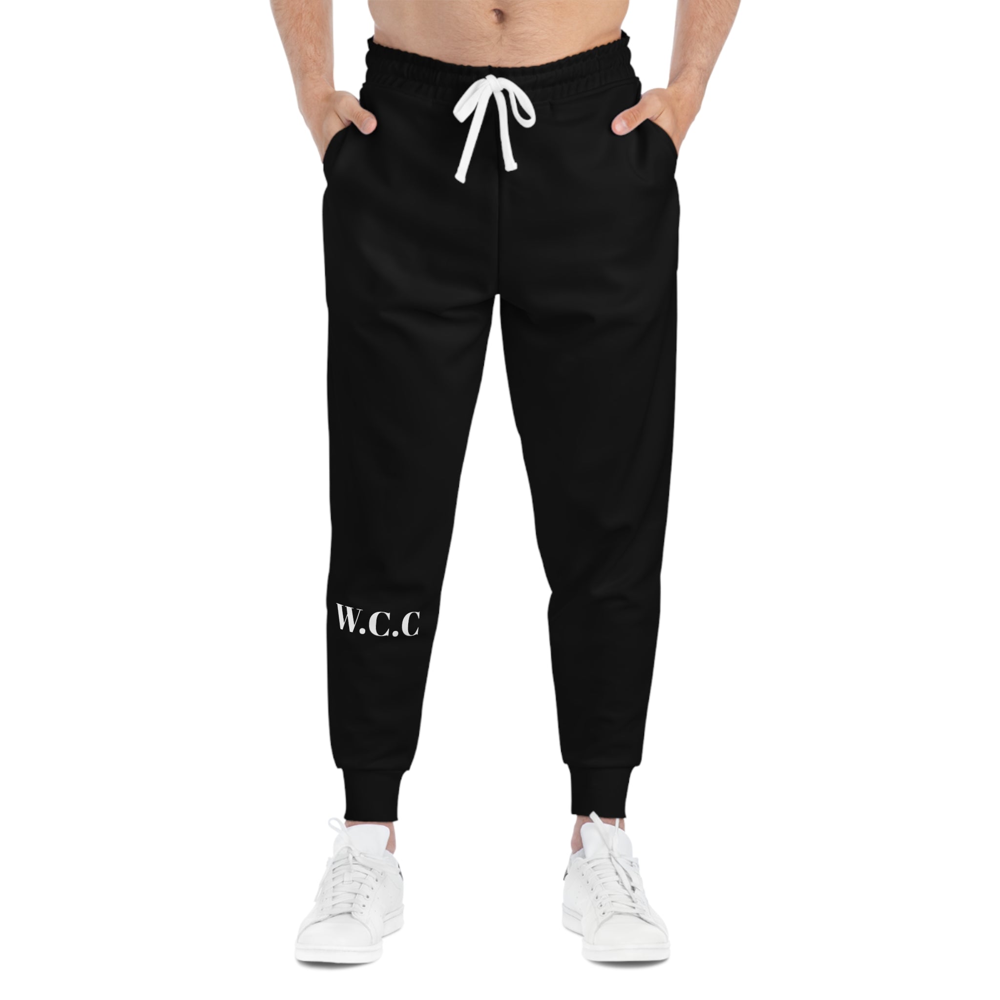 Stylish Athletic Joggers with W.C.C. - Perfect for Fitness, Casual Wear, Lounge, Gift Idea, Sportswear, Everyday Comfort