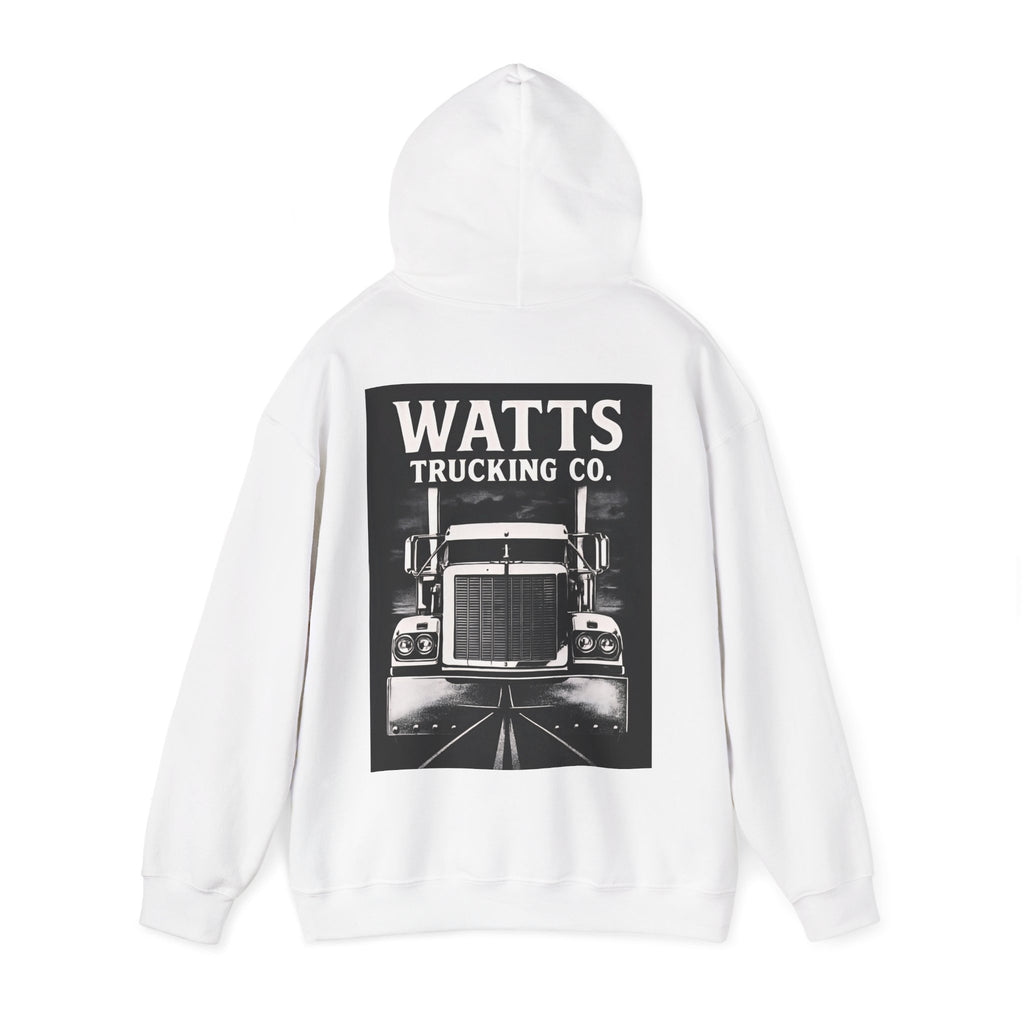 Classic Unisex Hoodie with Trucking Design, Perfect for Truck Drivers, Casual Wear, Gift for Him/Her, Outdoor Activities, Cozy Comfort
