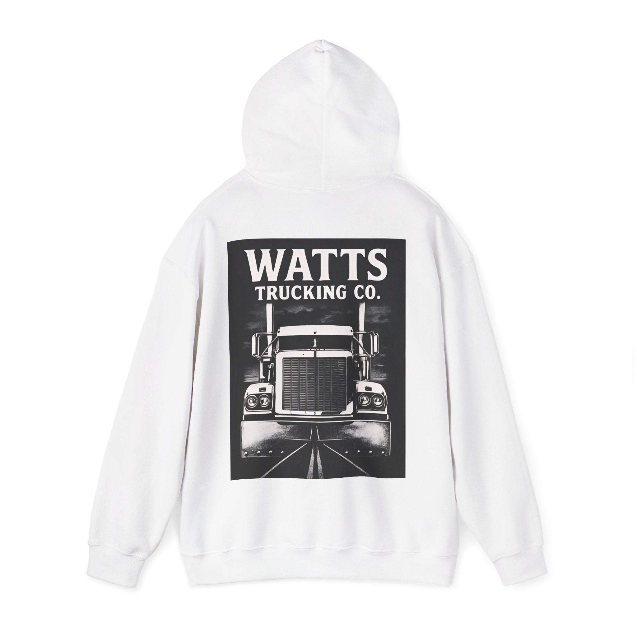 Classic Unisex Hoodie with Trucking Design, Perfect for Truck Drivers, Casual Wear, Gift for Him/Her, Outdoor Activities, Cozy Comfort