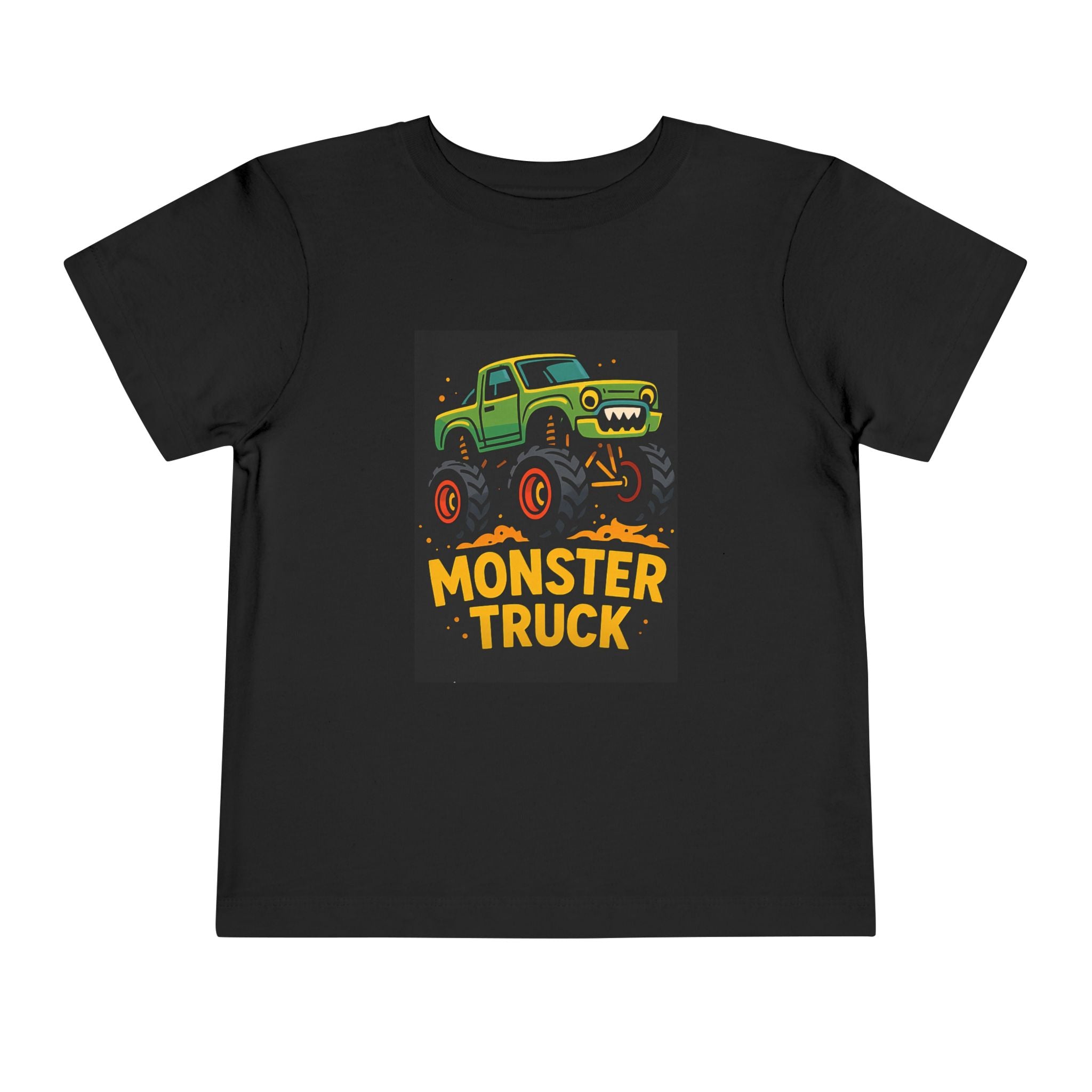 Monster Truck Toddler Tee, Fun Kids Shirt, Birthday Gift, Party Outfits, Summer Wear, Playtime Apparel