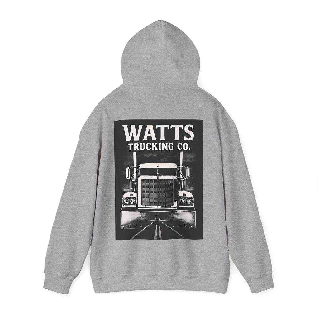 Classic Unisex Hoodie with Trucking Design, Perfect for Truck Drivers, Casual Wear, Gift for Him/Her, Outdoor Activities, Cozy Comfort