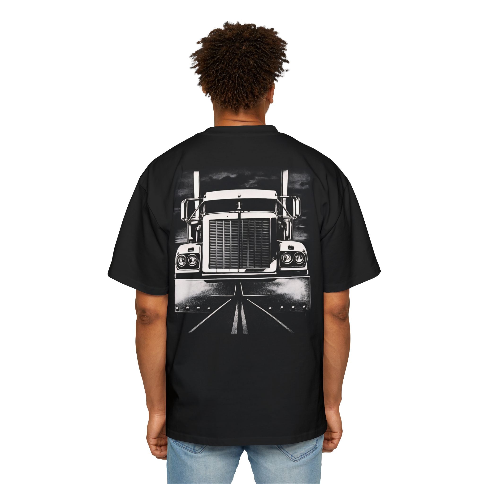 Truck Driver Oversized Tee, Vintage Truck Shirt, Comfortable Men’s Tee, Casual Wear, Gift for Truckers