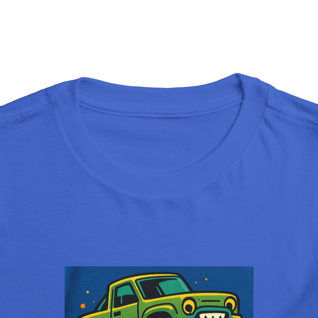 Monster Truck Toddler Tee, Fun Kids Shirt, Birthday Gift, Party Outfits, Summer Wear, Playtime Apparel