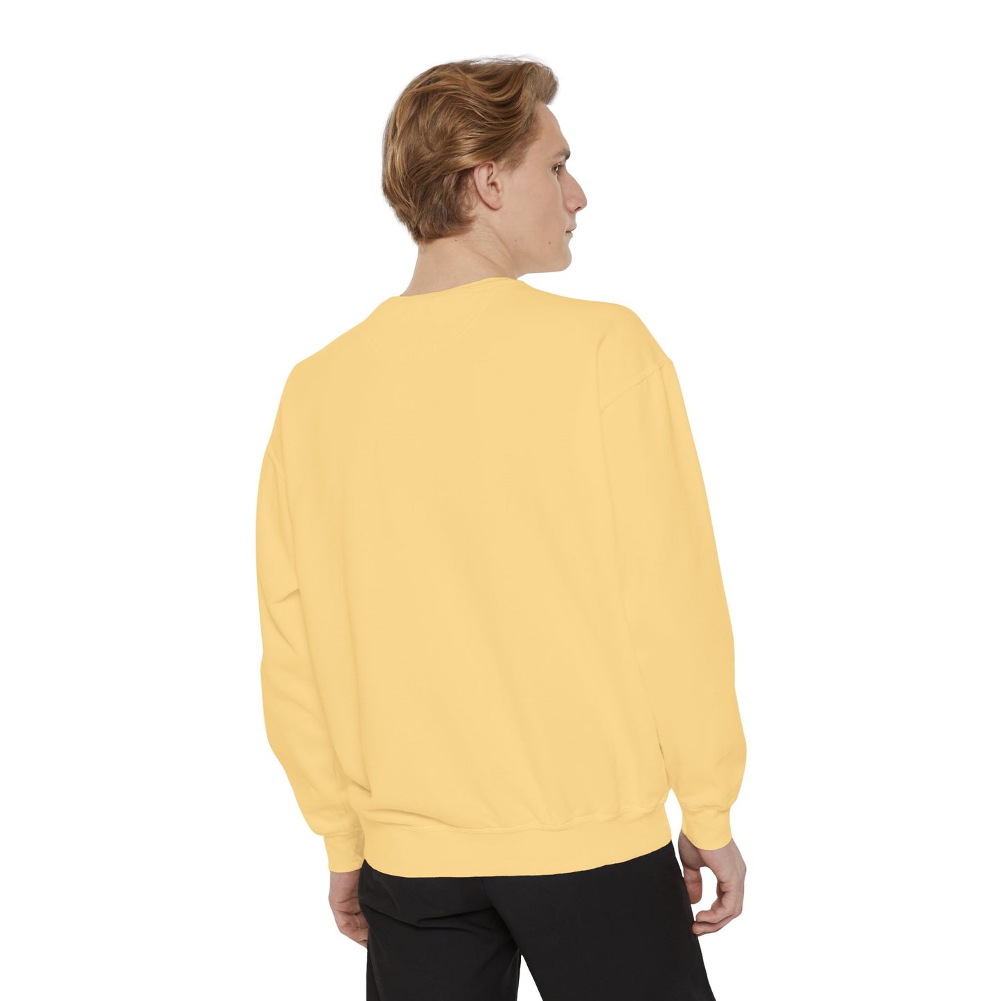 Sorry Im Late Unisex Garment-Dyed Sweatshirt