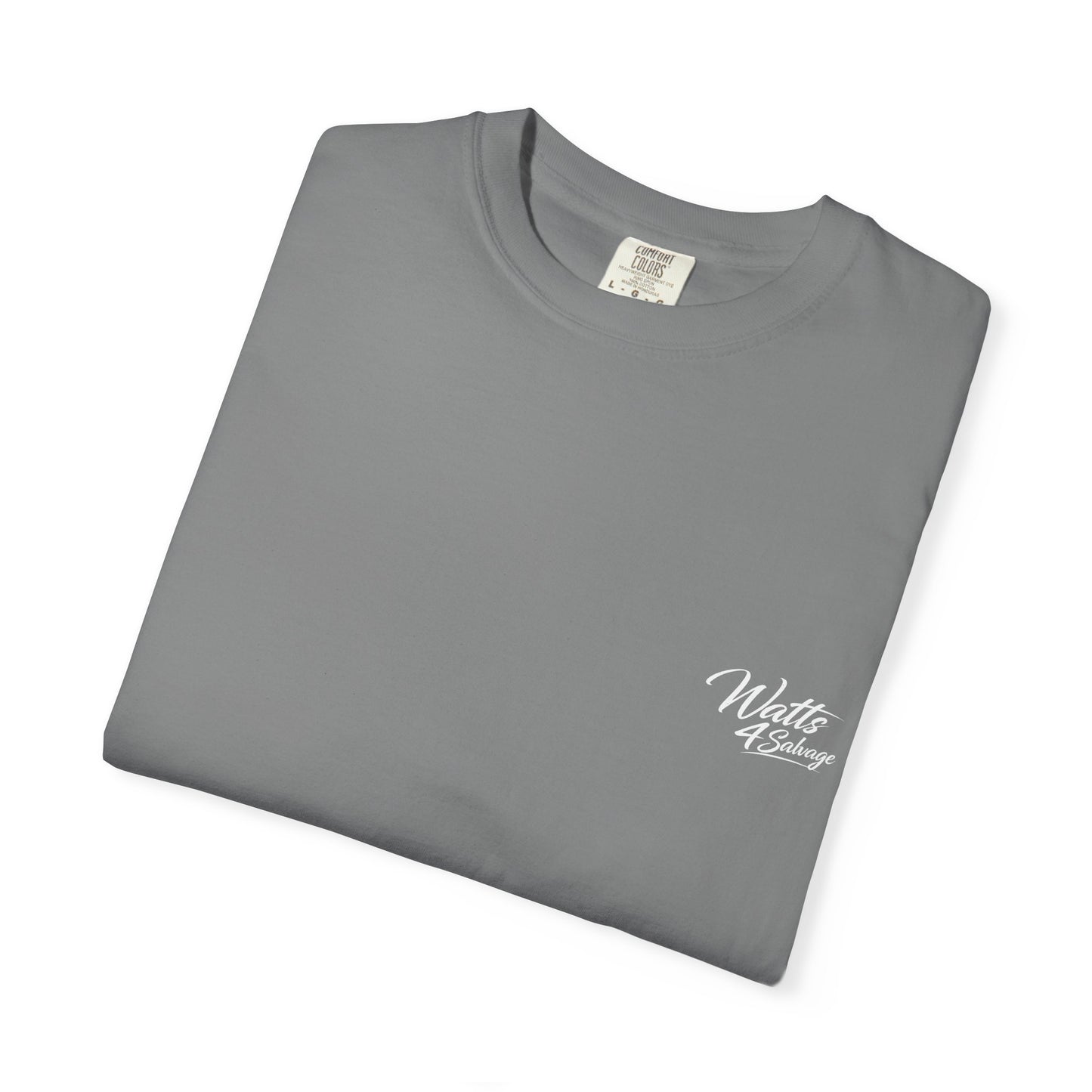 Watts4salvage medium weight T shirt