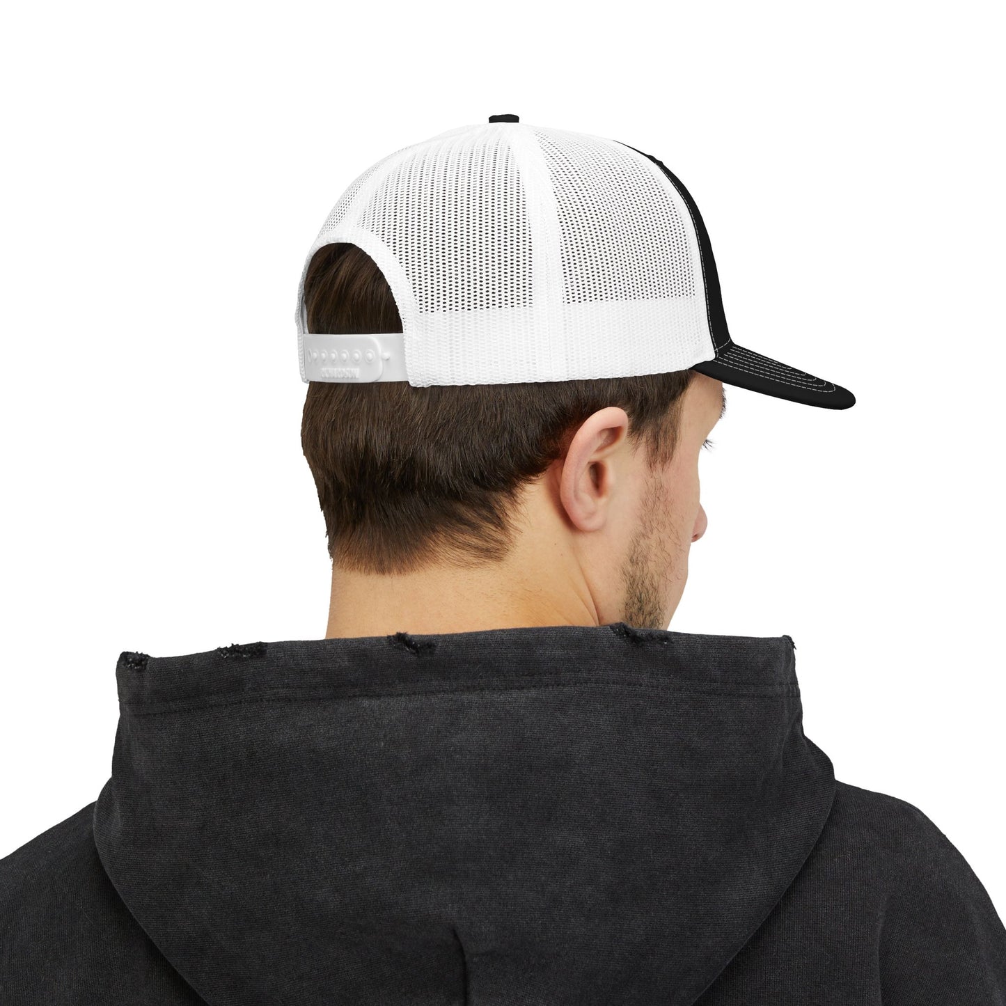 Watts4salvage Embroidered Trucker Snapback Cap