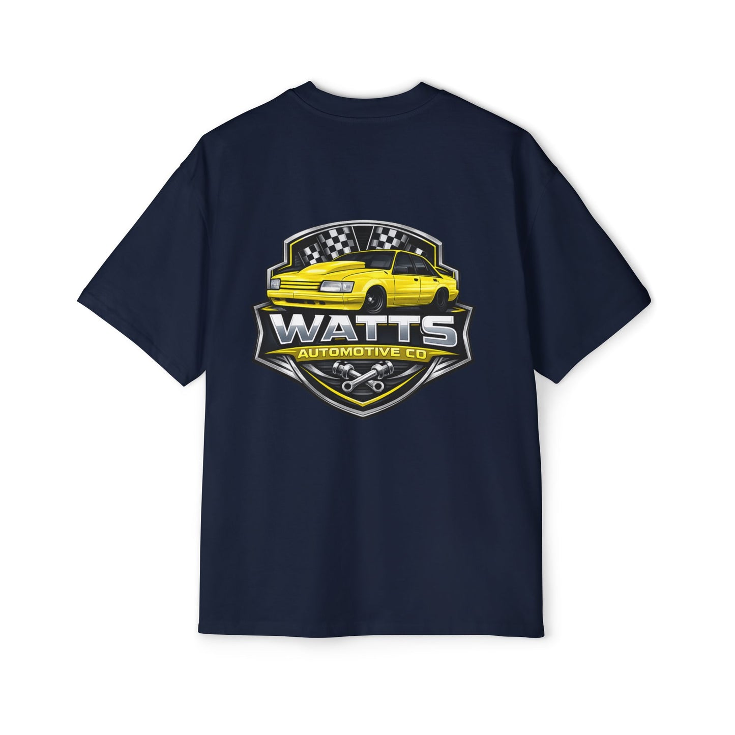 Watts automotive - Men’s Heavy Oversized T-Shirt