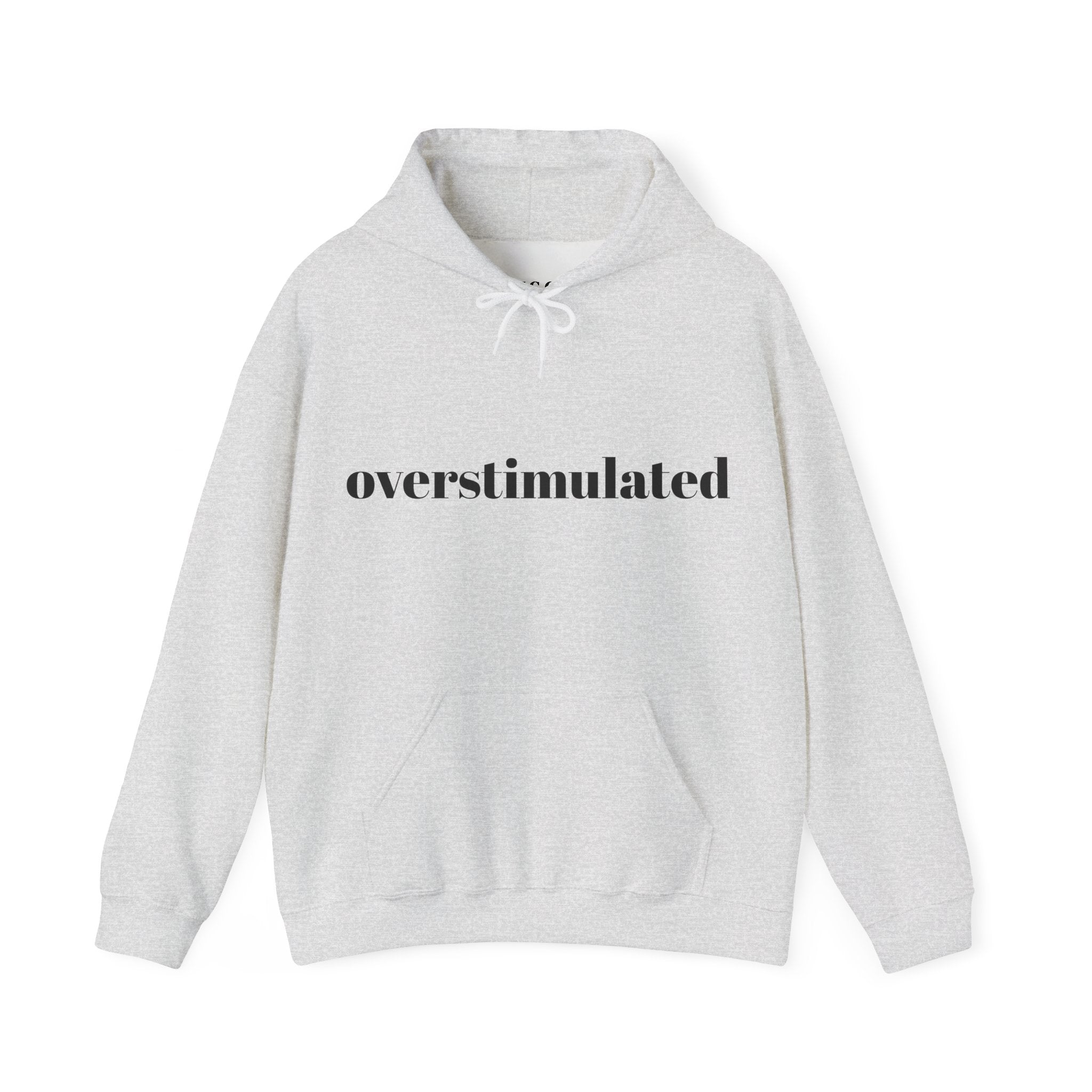 Overstimulated Unisex Heavy Blend Hoodie - Cozy Sweatshirt for Relaxation, Gift for Mental Health Awareness, Chill Days, Streetwear, [...]
