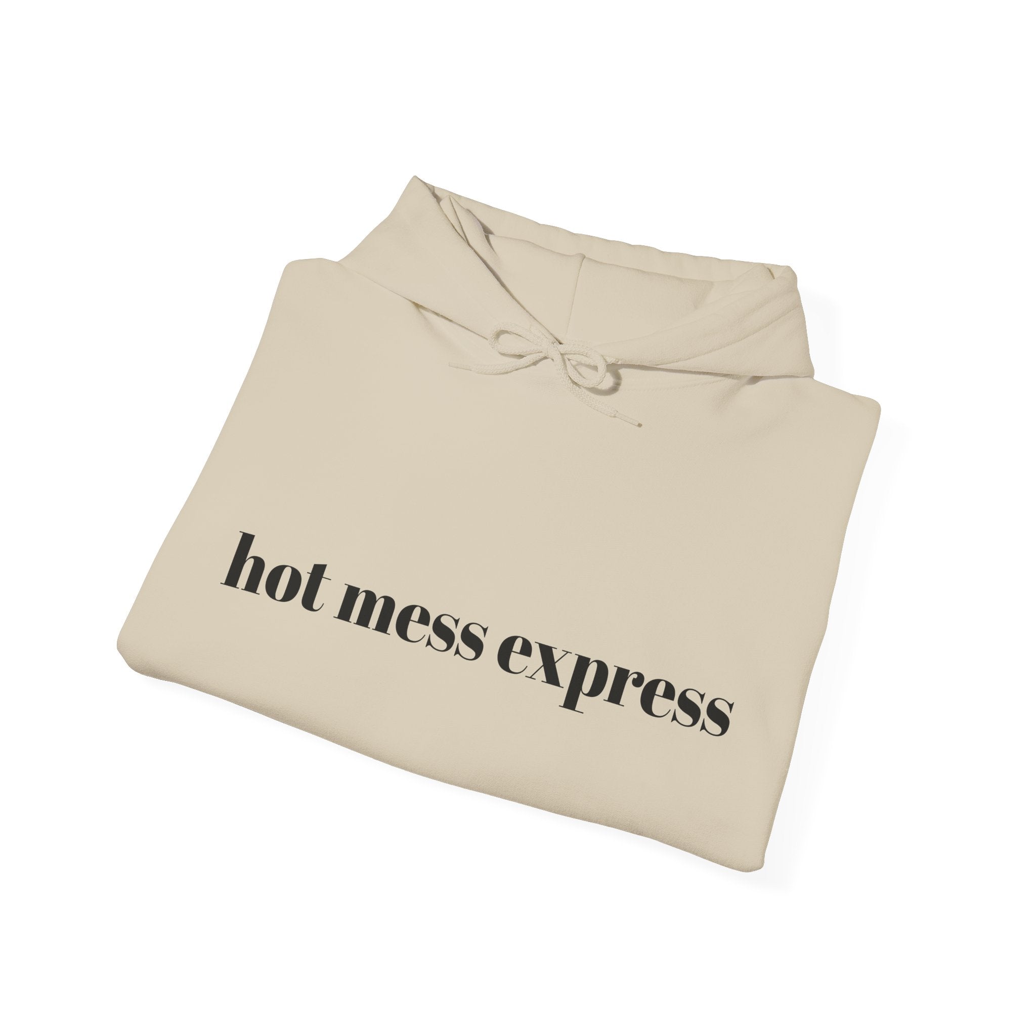 Hot Mess Express Hoodie - Perfect for Cozy Days, Gifts, and Celebrations, Unisex Pullover Sweatshirt, Casual Fashion, Everyday Comfort