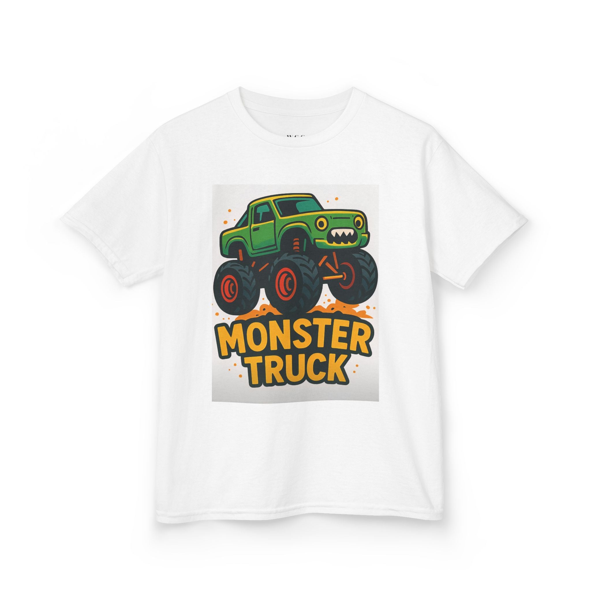 Monster Truck Kids Tee - Fun Childrens Shirt, Birthday Gift, Playtime Apparel, Outdoor Adventure Top, Cartoon Vehicle Tee