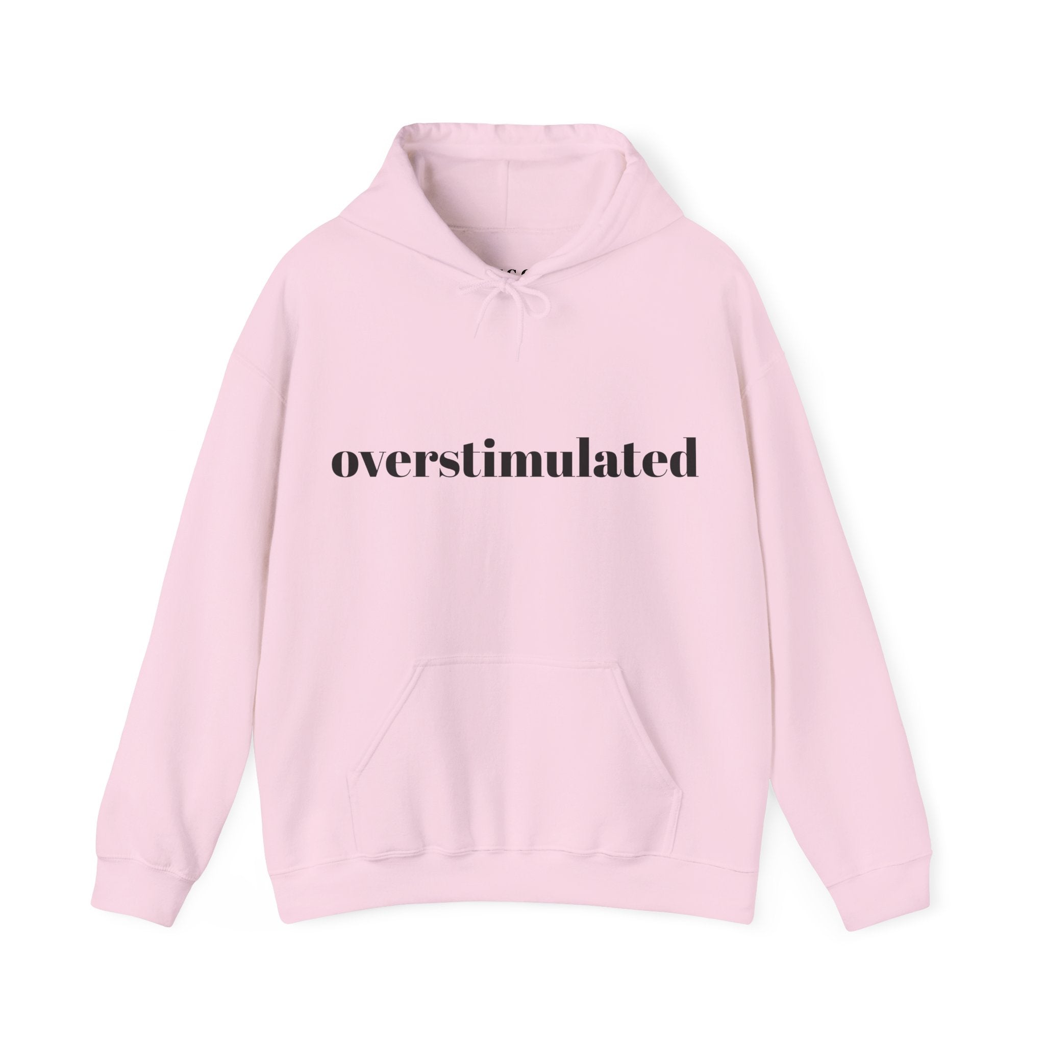 Overstimulated Unisex Heavy Blend Hoodie - Cozy Sweatshirt for Relaxation, Gift for Mental Health Awareness, Chill Days, Streetwear, [...]