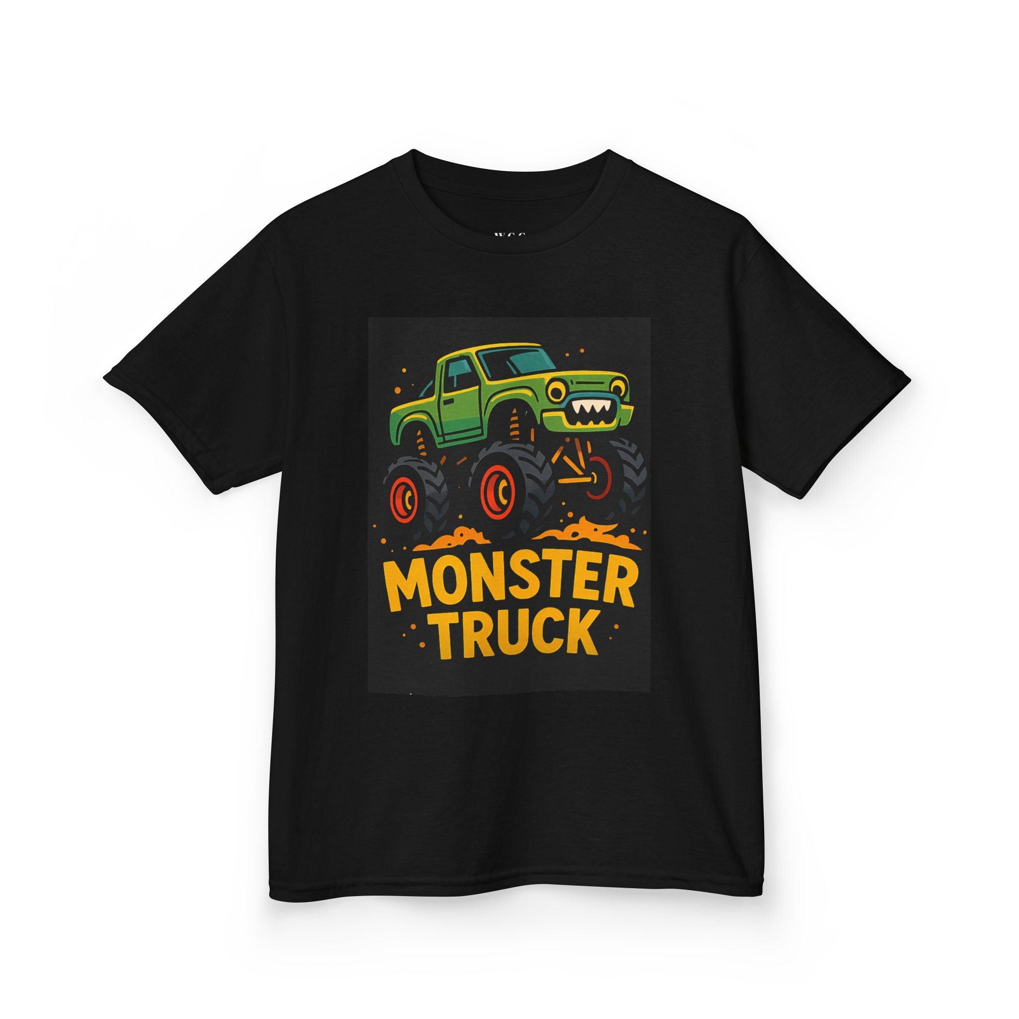 Monster Truck Kids Tee - Fun Childrens Shirt, Birthday Gift, Playtime Apparel, Outdoor Adventure Top, Cartoon Vehicle Tee