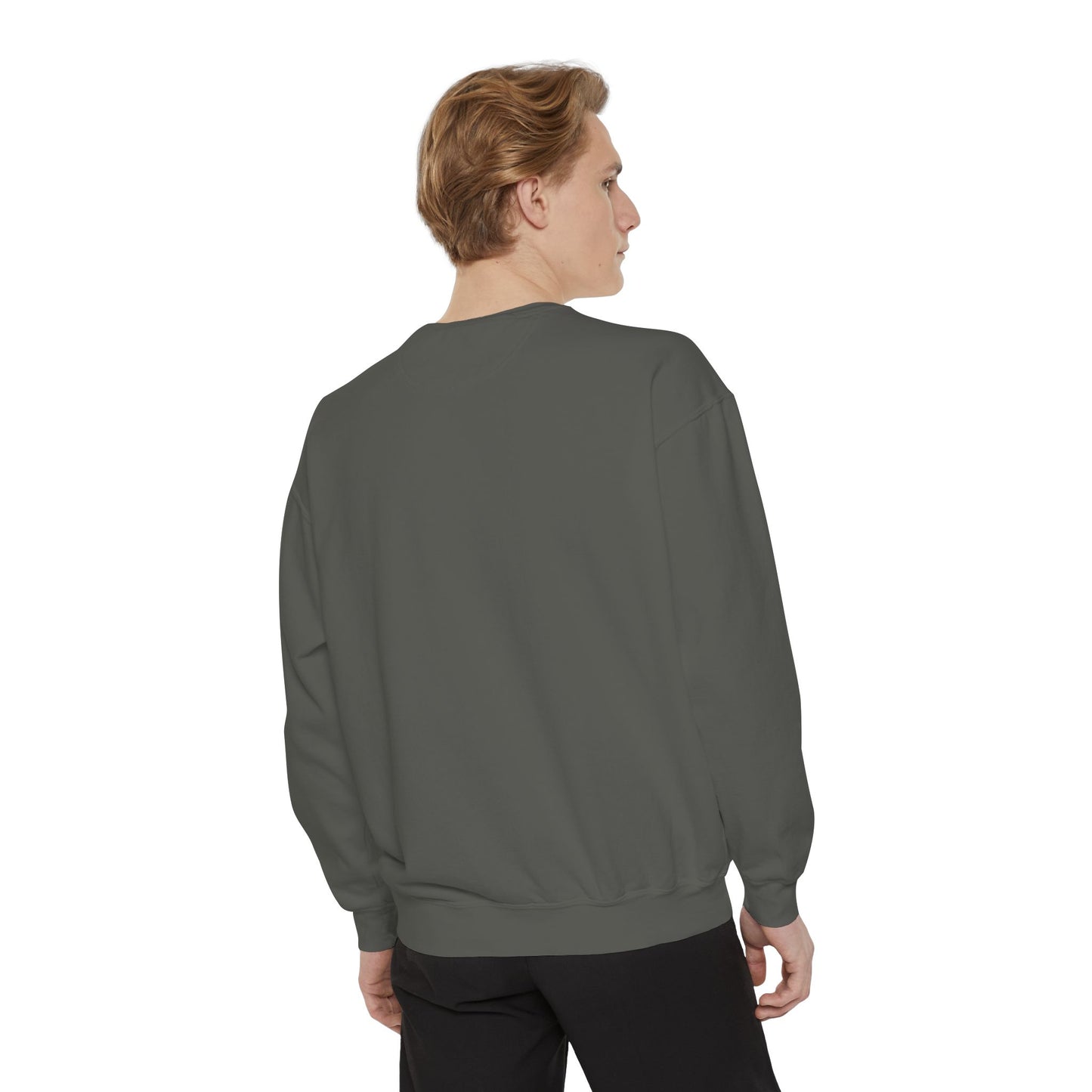 Sorry Im Late Unisex Garment-Dyed Sweatshirt