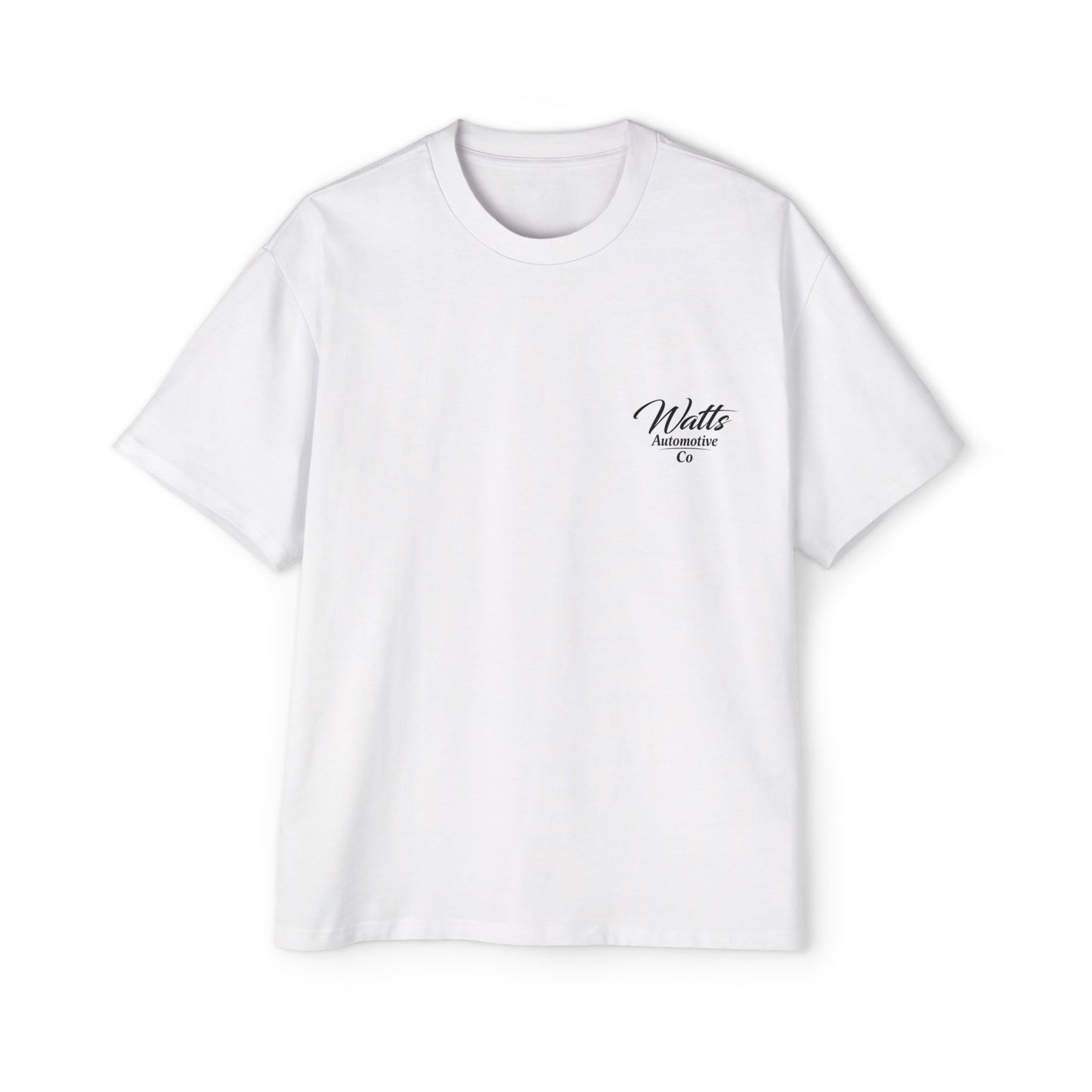 Watts automotive - Men’s Heavy Oversized T-Shirt