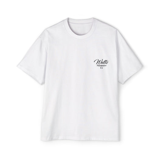 Watts automotive - Men’s Heavy Oversized T-Shirt