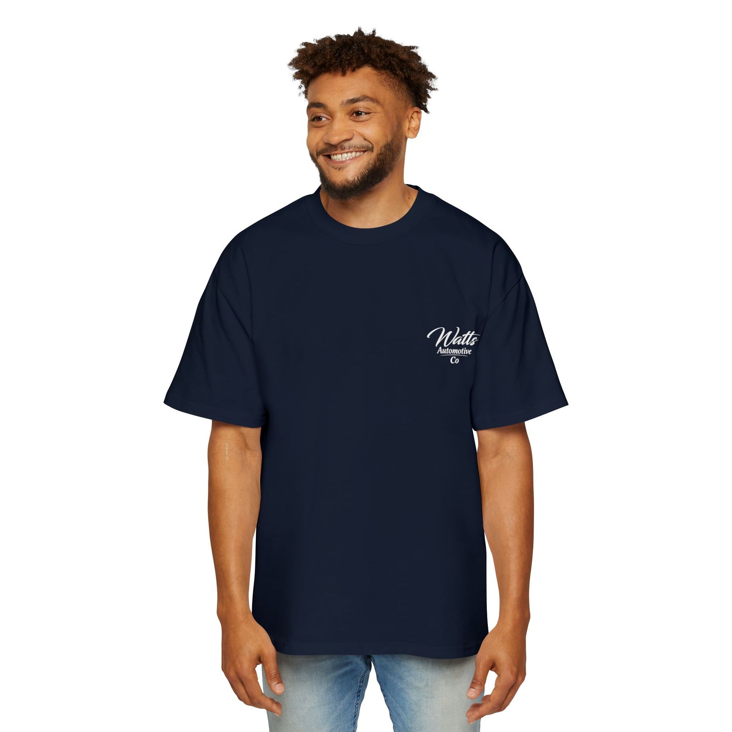 Watts automotive - Men’s Heavy Oversized T-Shirt