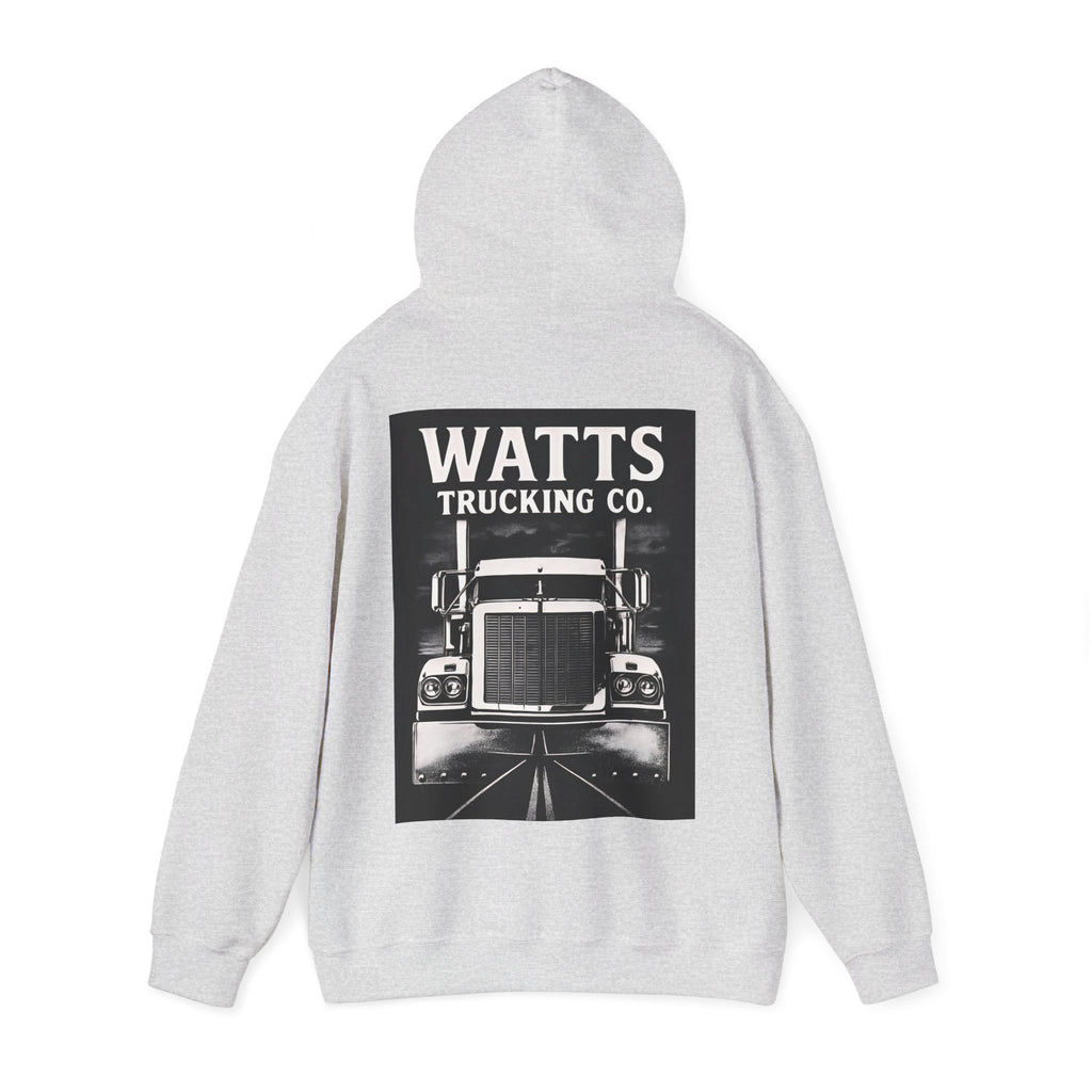Classic Unisex Hoodie with Trucking Design, Perfect for Truck Drivers, Casual Wear, Gift for Him/Her, Outdoor Activities, Cozy Comfort