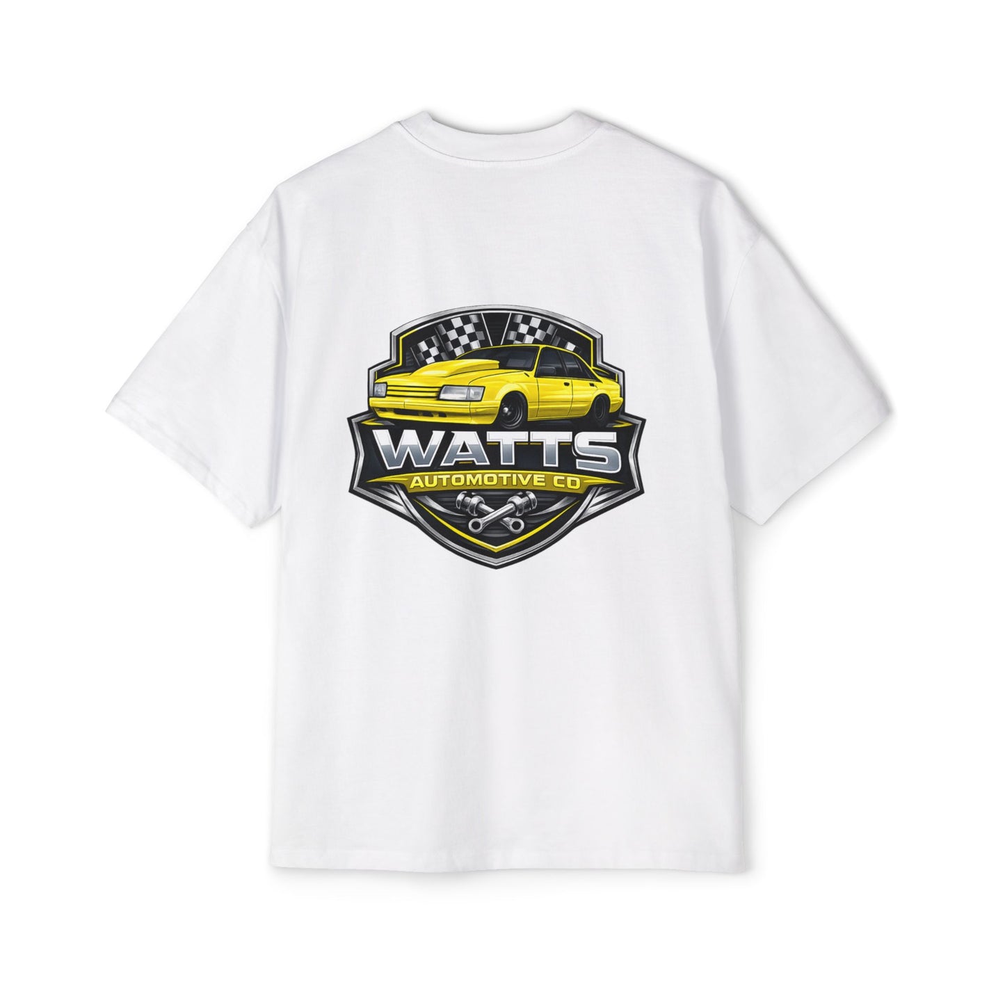 Watts automotive - Men’s Heavy Oversized T-Shirt
