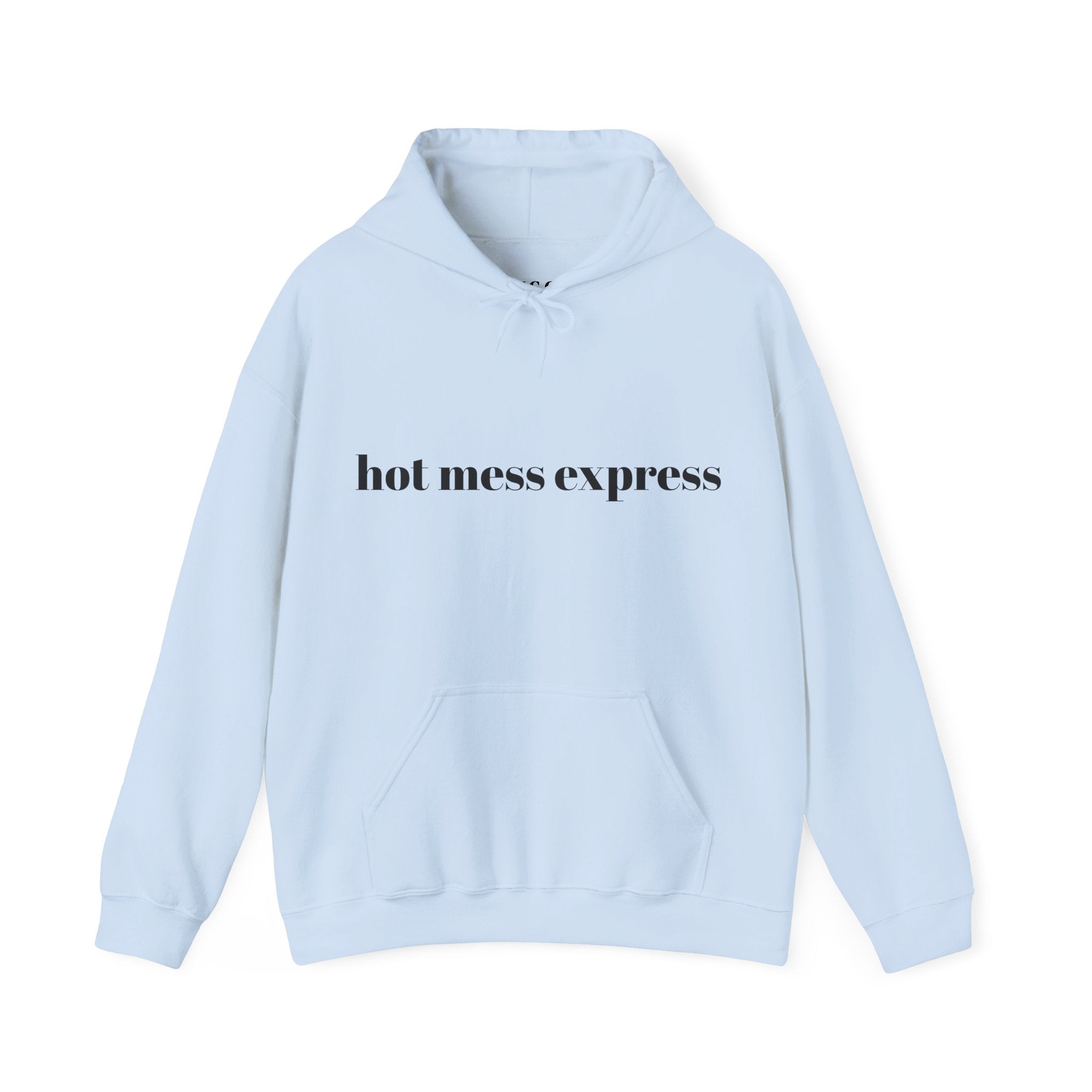 Hot Mess Express Hoodie - Perfect for Cozy Days, Gifts, and Celebrations, Unisex Pullover Sweatshirt, Casual Fashion, Everyday Comfort