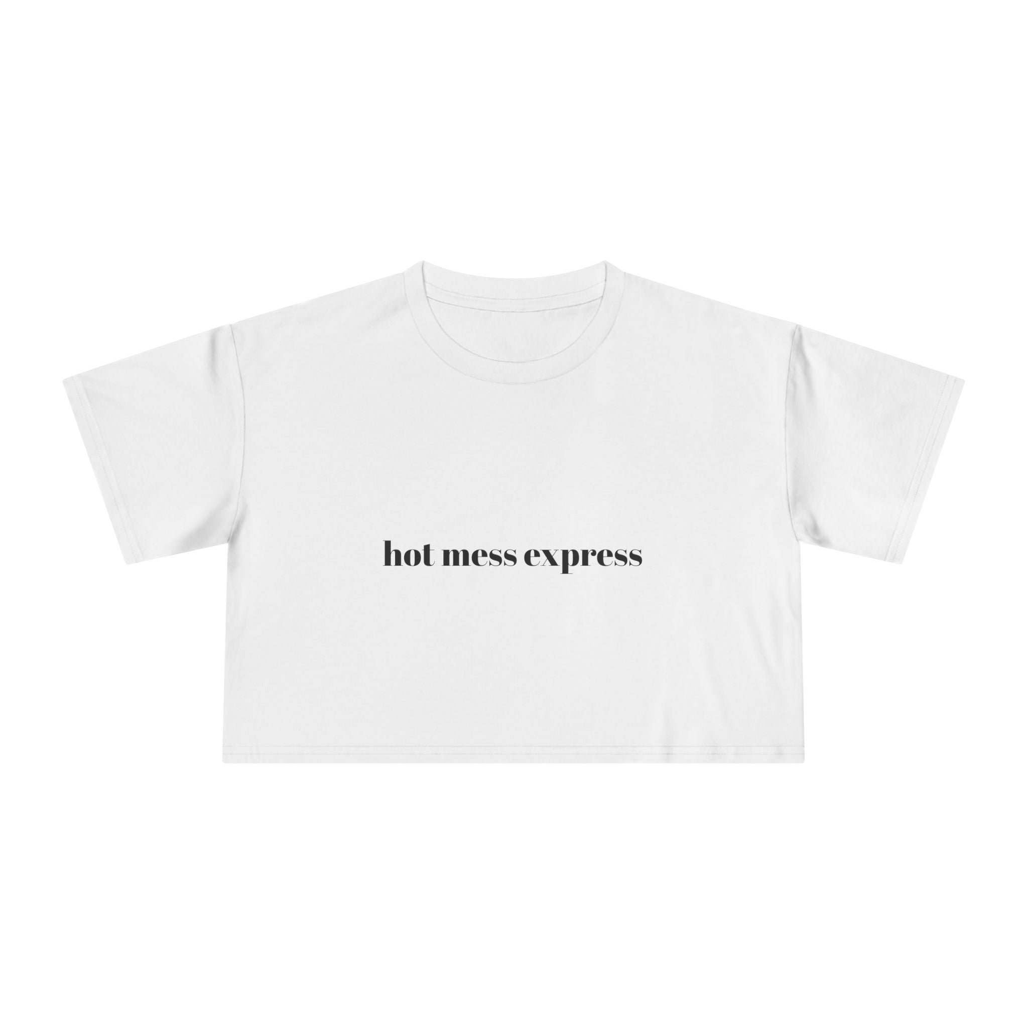 Hot Mess Express Women's Crop Tee