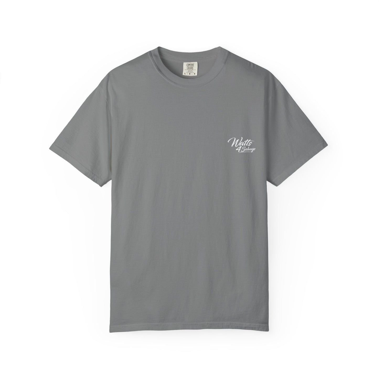 Watts4salvage medium weight T shirt